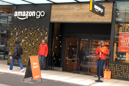 Amazon Go 店舗の外観