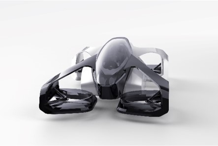 SkyDriveが開発を進める空飛ぶクルマのコンセプトモデル「SD-XX」