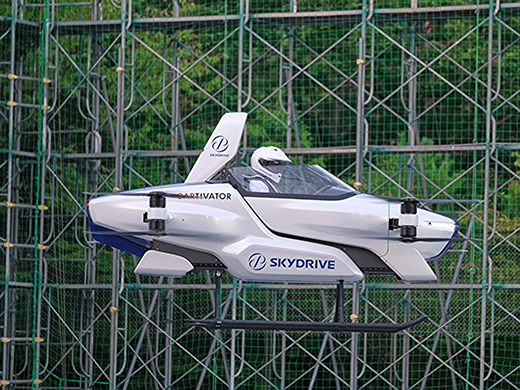 写真1 SkyDriveが開発した空飛ぶクルマSD-03 ©SkyDrive