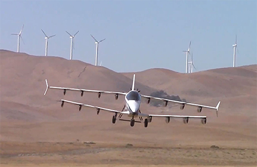 写真2 テトラ・アビエーションが開発した空飛ぶクルマ