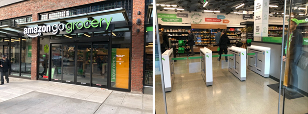 Amazon Go Groceryの店頭
