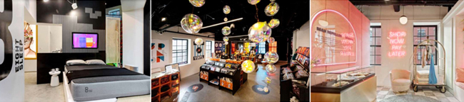 SHOWFIELDSの店内デザイン