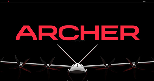Archer Aviation社の機体コンセプト