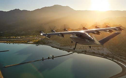 Archer Aviation社の機体イメージ
