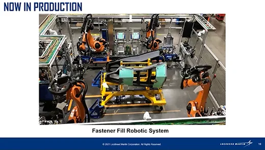 Fastener Fill Robotic System