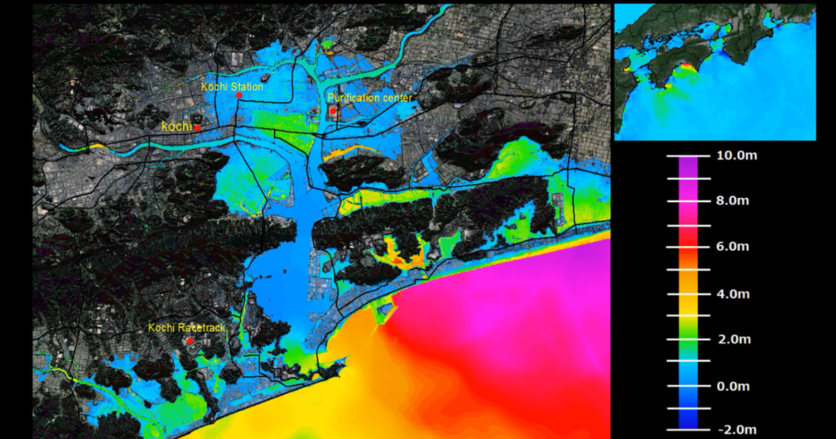 波 スーパーコンピュータ・シェアリング”による世界初のリアルタイム津波